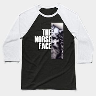 The Norse Face 4 - Viking Warrior Face T-Shirt Baseball T-Shirt